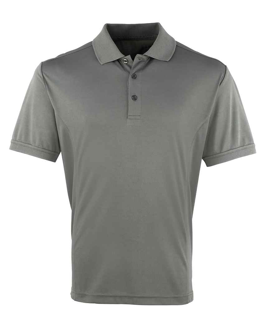 Premier Coolchecker® Piqué Polo Shirt | Dark Grey Dark Grey