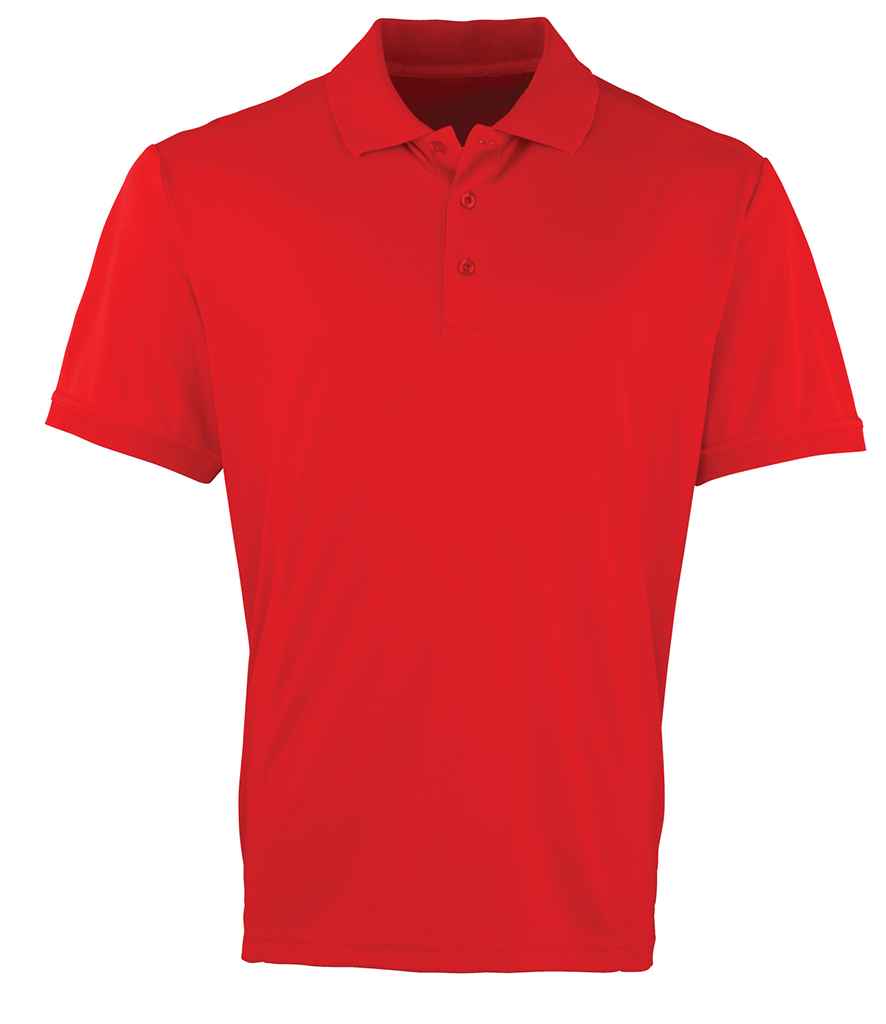Premier Coolchecker® Piqué Polo Shirt | Red Red
