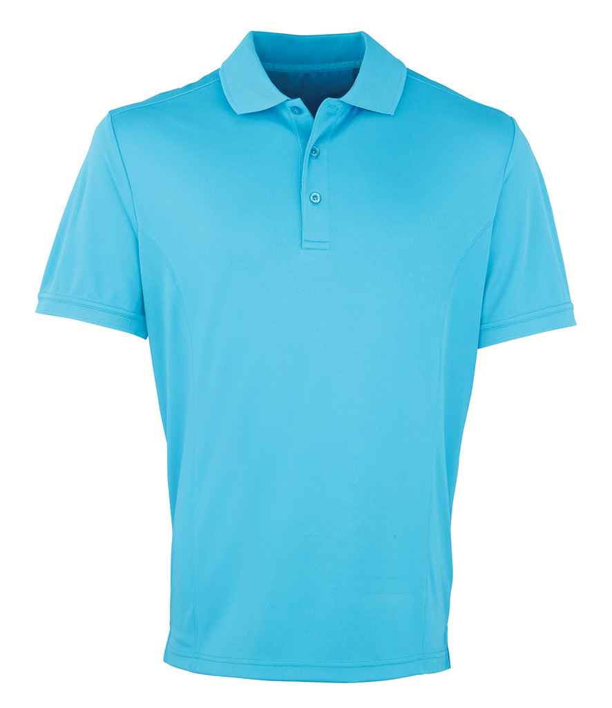 Premier Coolchecker® Piqué Polo Shirt | Turquoise Blue Turquoise Blue