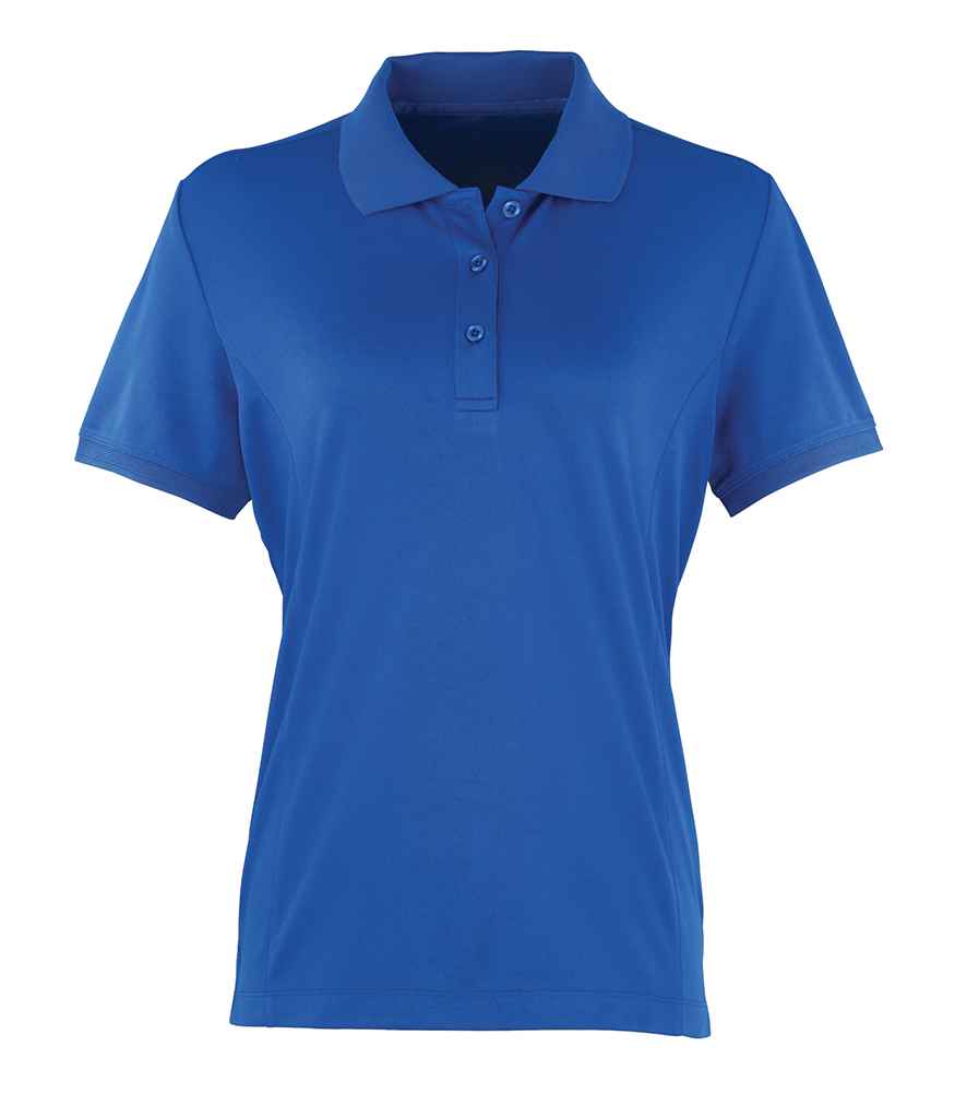Premier Ladies Coolchecker® Piqué Polo Shirt Royal Blue