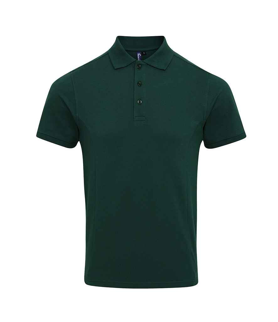 Premier Coolchecker® Plus Piqué Polo Shirt | Bottle Green Bottle Green