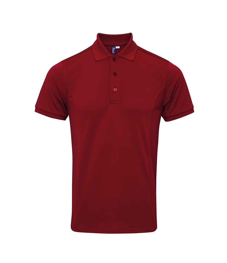 Premier Coolchecker® Plus Piqué Polo Shirt | Burgundy Burgundy