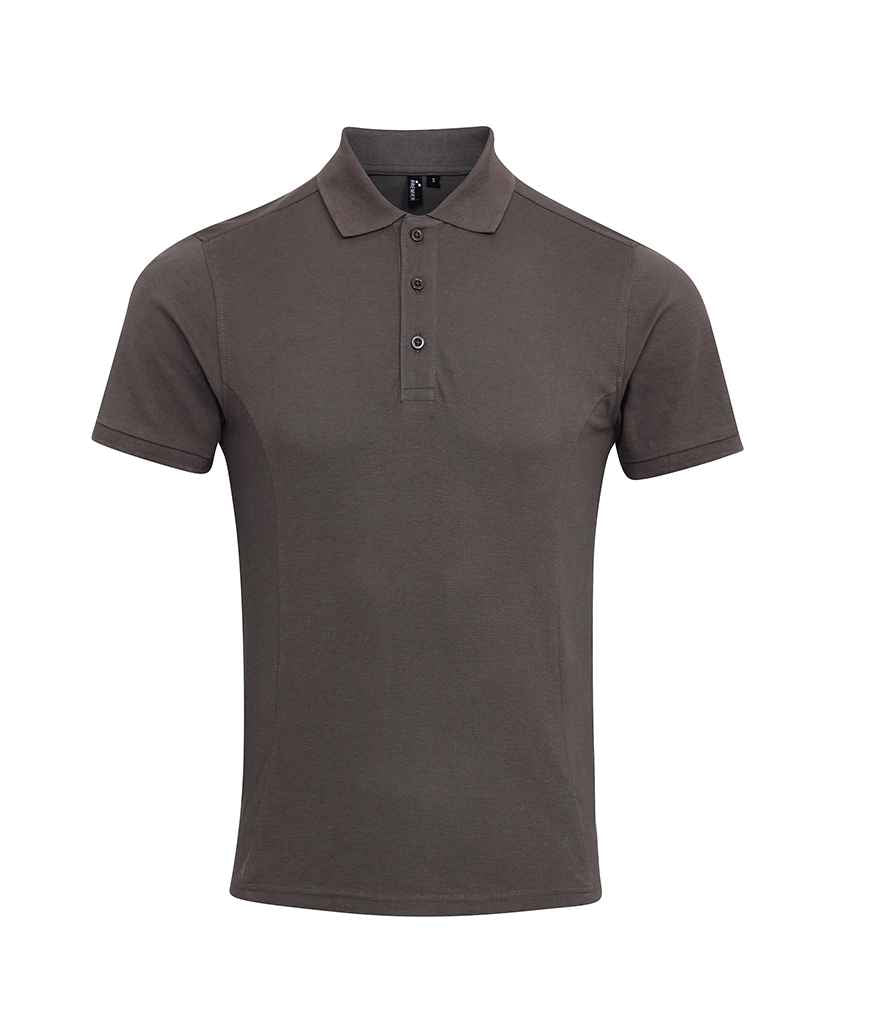 Premier Coolchecker® Plus Piqué Polo Shirt | Dark Grey Dark Grey