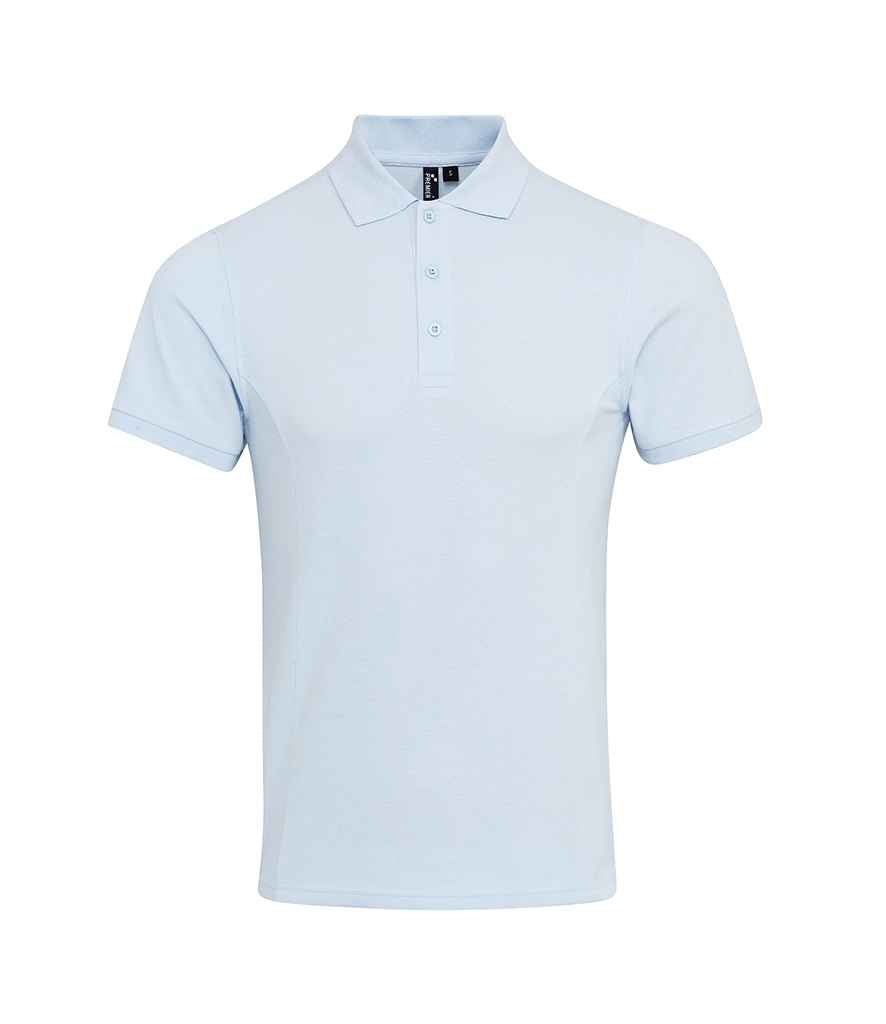 Premier Coolchecker® Plus Piqué Polo Shirt | Light Blue Light Blue