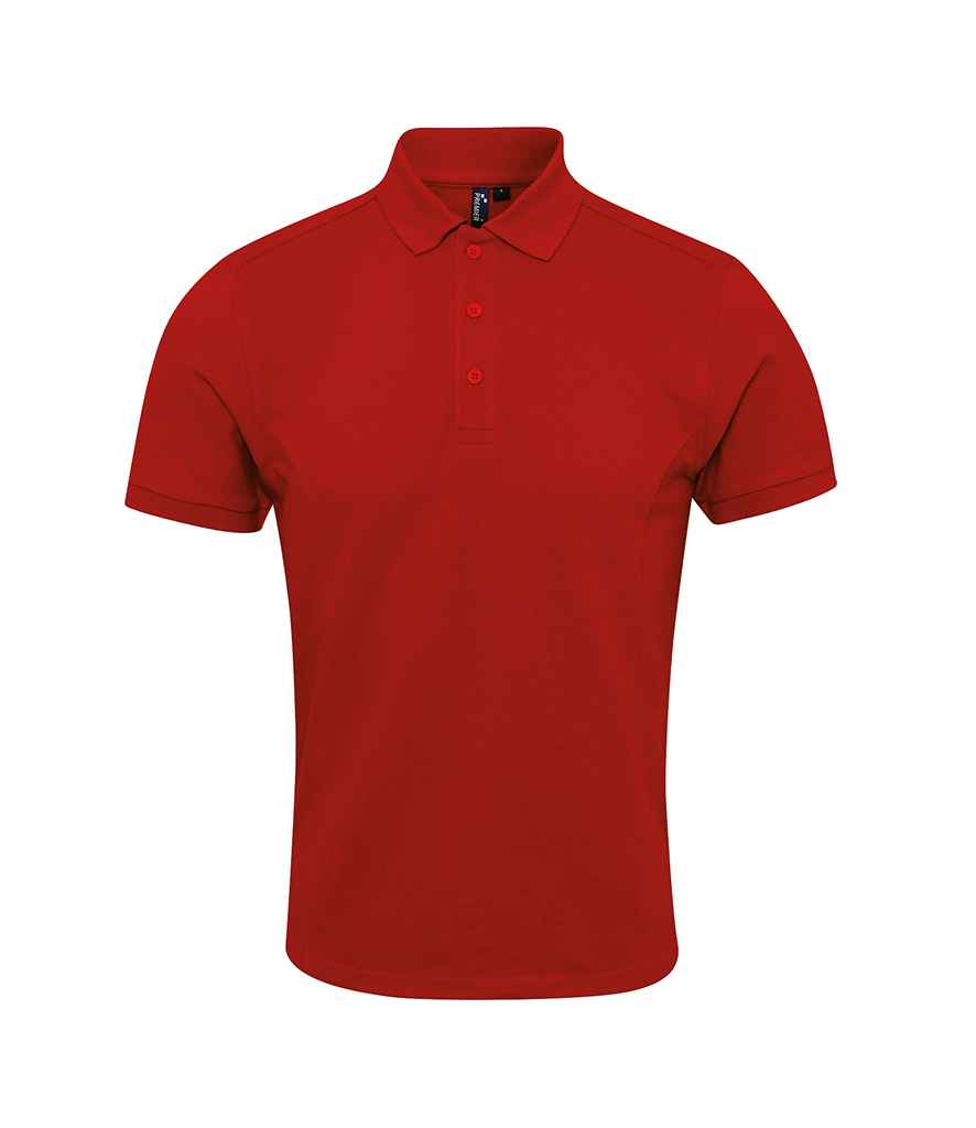 Premier Coolchecker® Plus Piqué Polo Shirt | Red Red