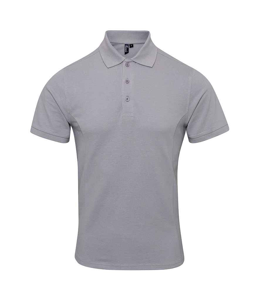 Premier Coolchecker® Plus Piqué Polo Shirt | Silver Silver