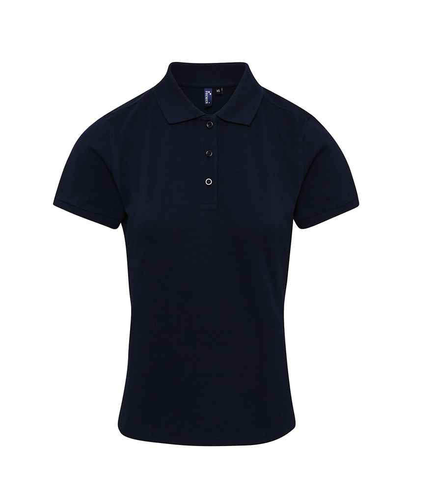 Premier Ladies Coolchecker® Plus Piqué Polo Shirt Navy