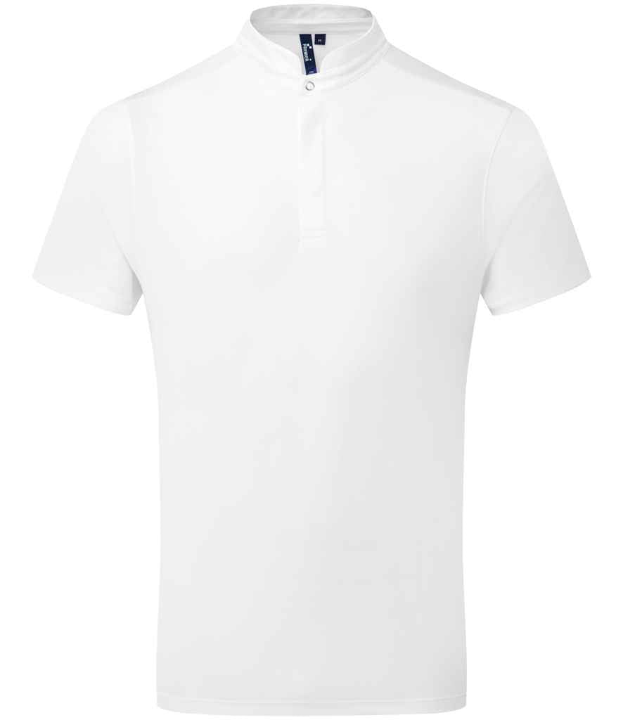 Premier Essential Coolchecker® Short Sleeve Chef's Shirt White
