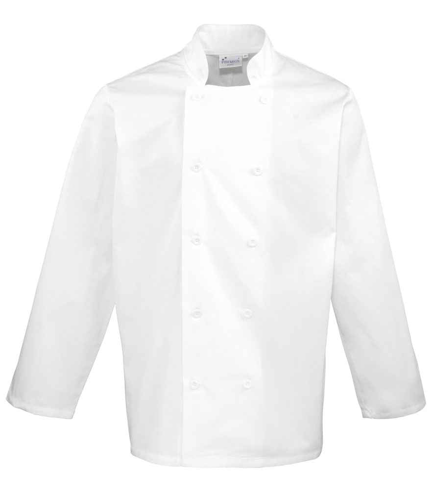 Premier Long Sleeve Chef's Jacket White
