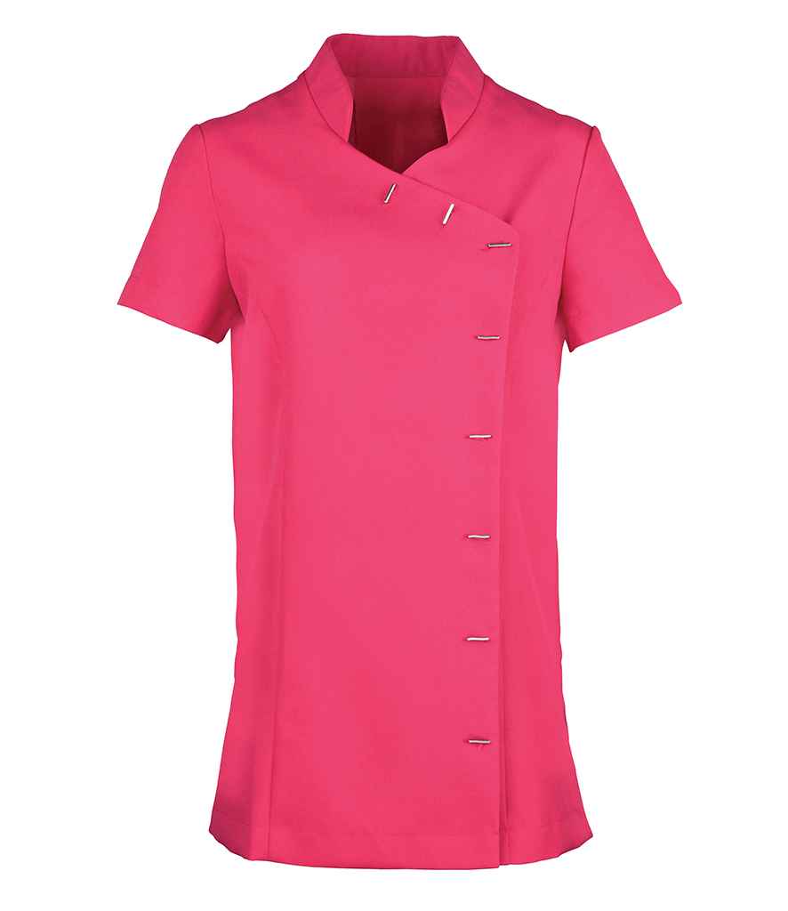 Premier Ladies Orchid Short Sleeve Tunic Hot Pink