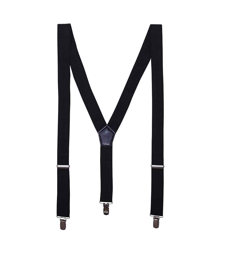 Premier Clip On Braces Black