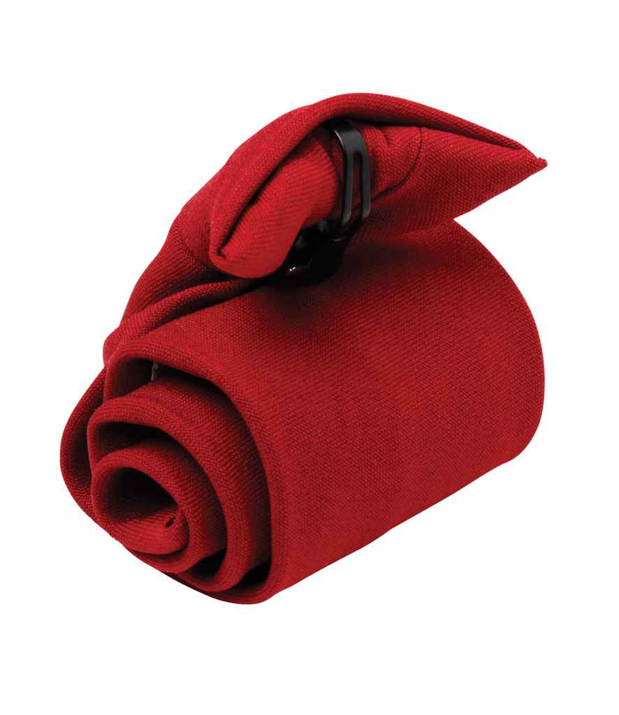 Premier Clip on Tie Burgundy