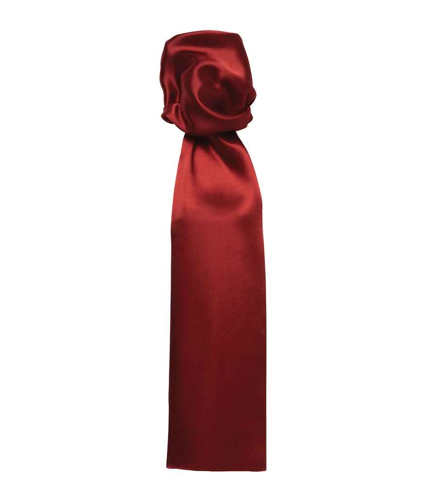 Premier 'Colours' Scarf Burgundy