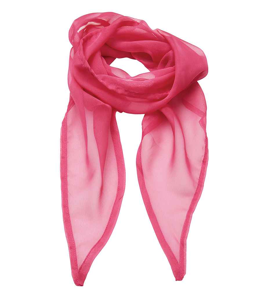 Premier 'Colours' Chiffon Scarf Fuchsia