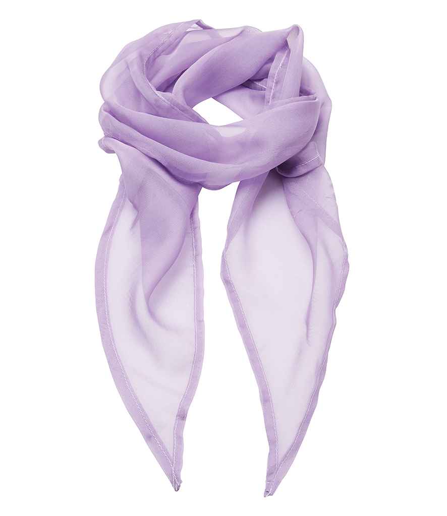 Premier 'Colours' Chiffon Scarf Lilac