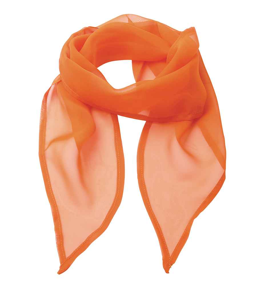 Premier 'Colours' Chiffon Scarf Terracotta