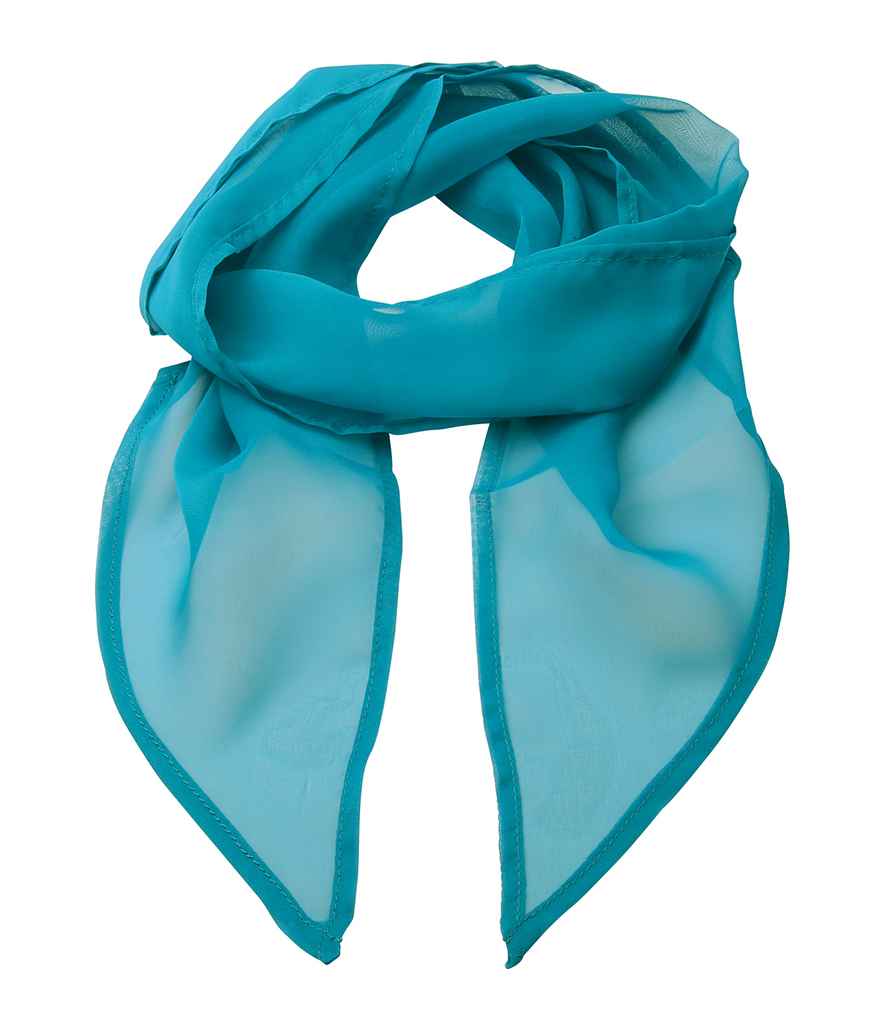Premier 'Colours' Chiffon Scarf Teal