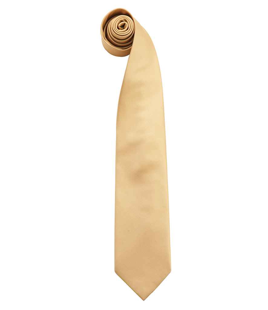 Premier 'Colours' Fashion Tie Gold