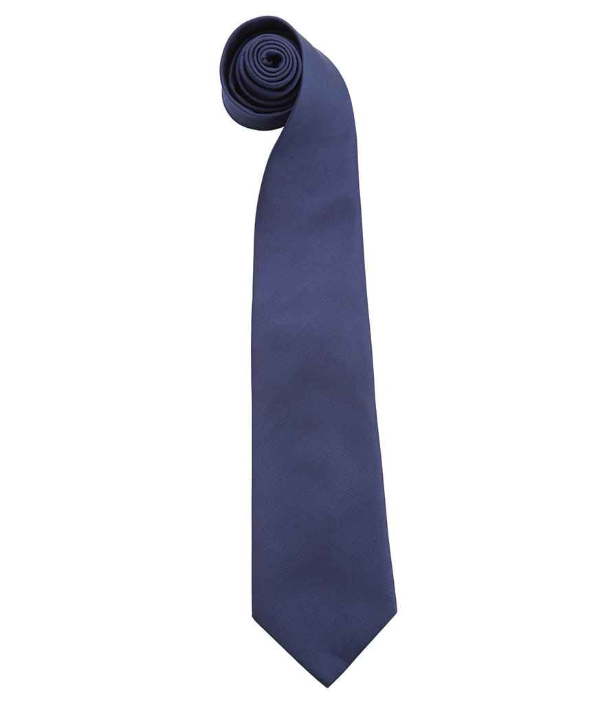 Premier 'Colours' Fashion Tie Navy