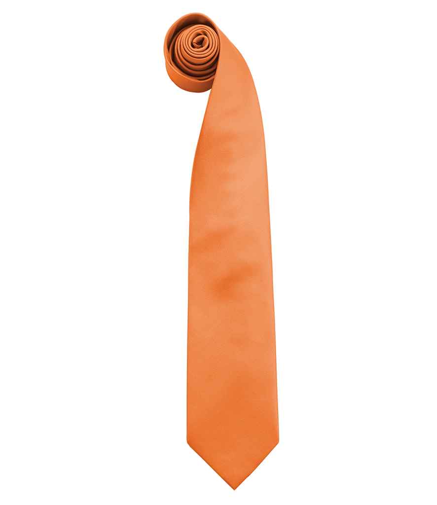 Premier 'Colours' Fashion Tie Orange