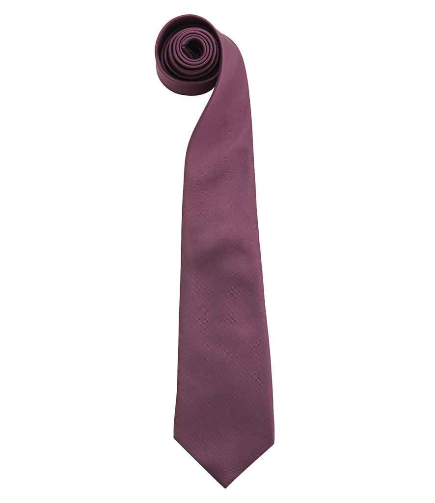 Premier 'Colours' Fashion Tie Purple