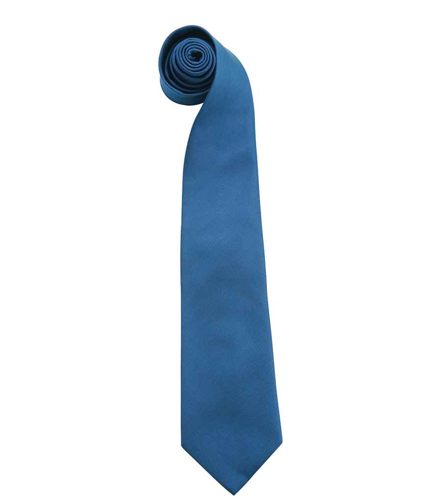 Premier 'Colours' Fashion Tie Royal Blue