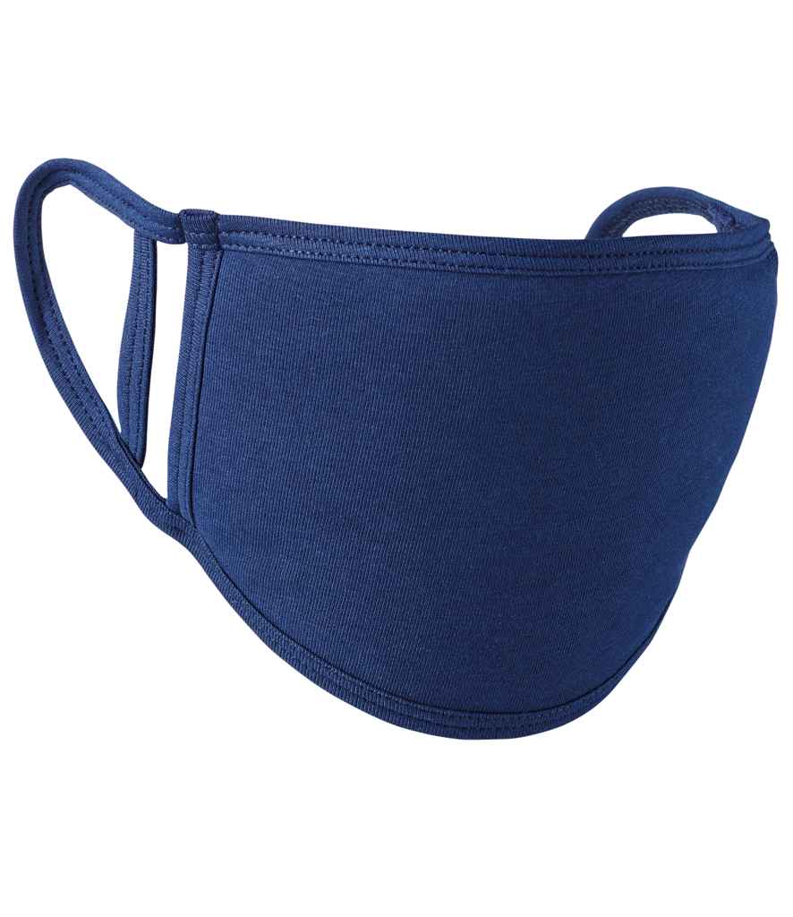 Premier Washable 2-Ply Face Cover - Pack of 5 Navy