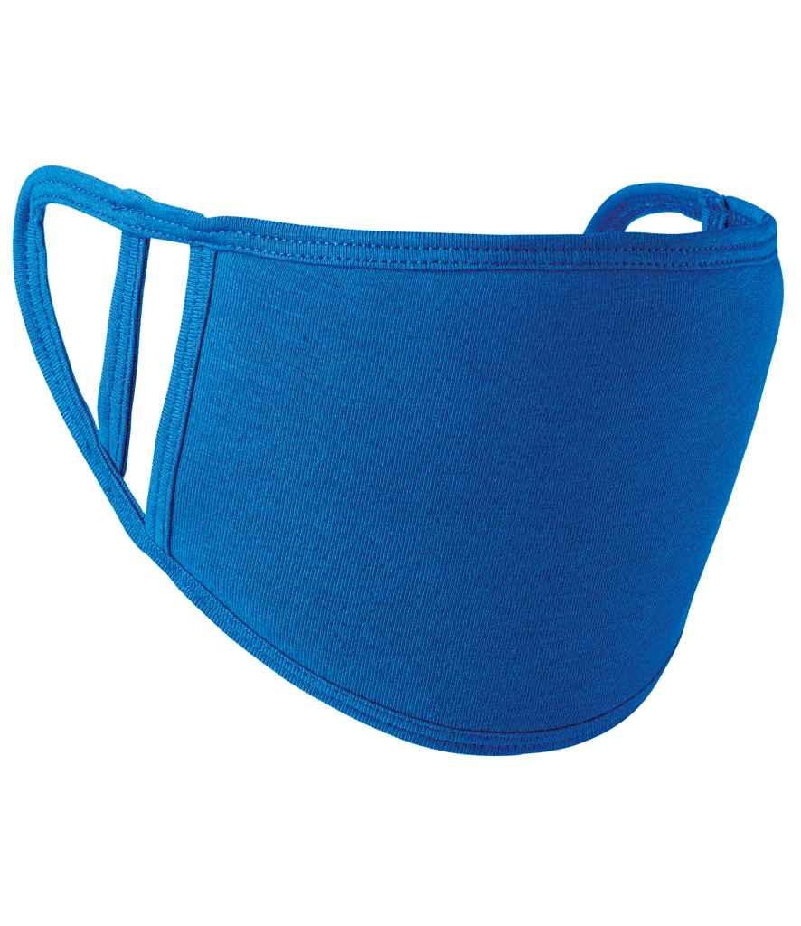 Premier Washable 2-Ply Face Cover - Pack of 5 Royal Blue