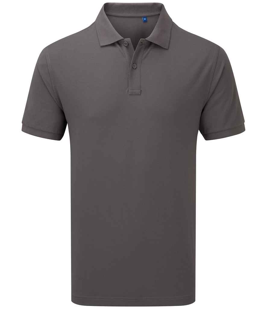 Premier Essential Unisex Polo Shirt Dark Grey