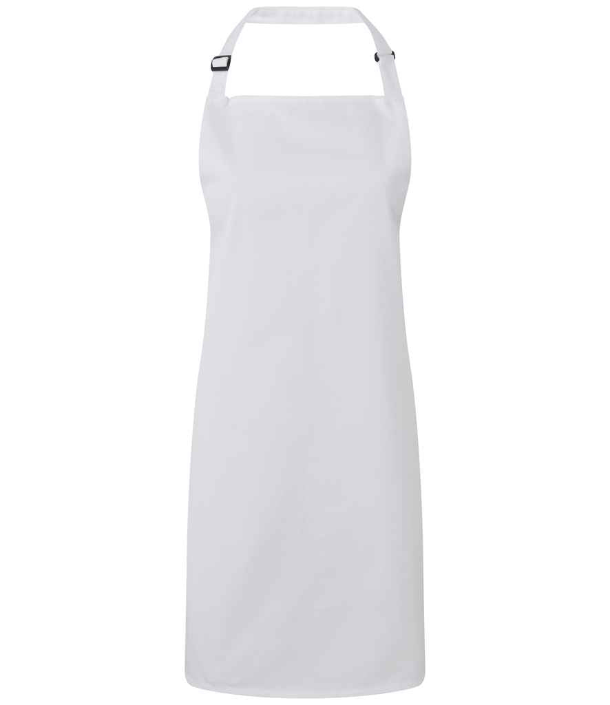 Premier Antimicrobial Bib Apron White