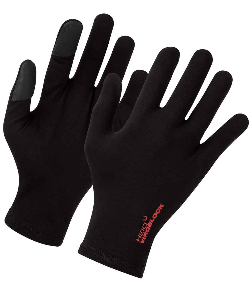 Premier HeiQ Viroblock Touch Gloves Black