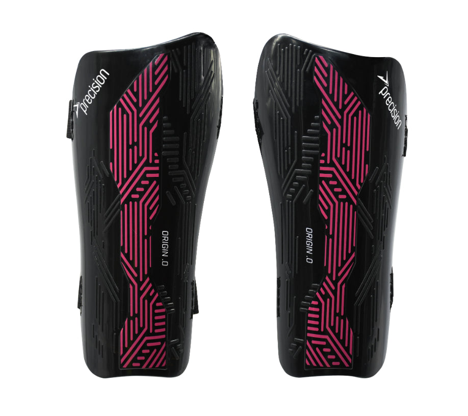 Precision Origin.0 Strap Shin Guards - Lancashire Teamwear
