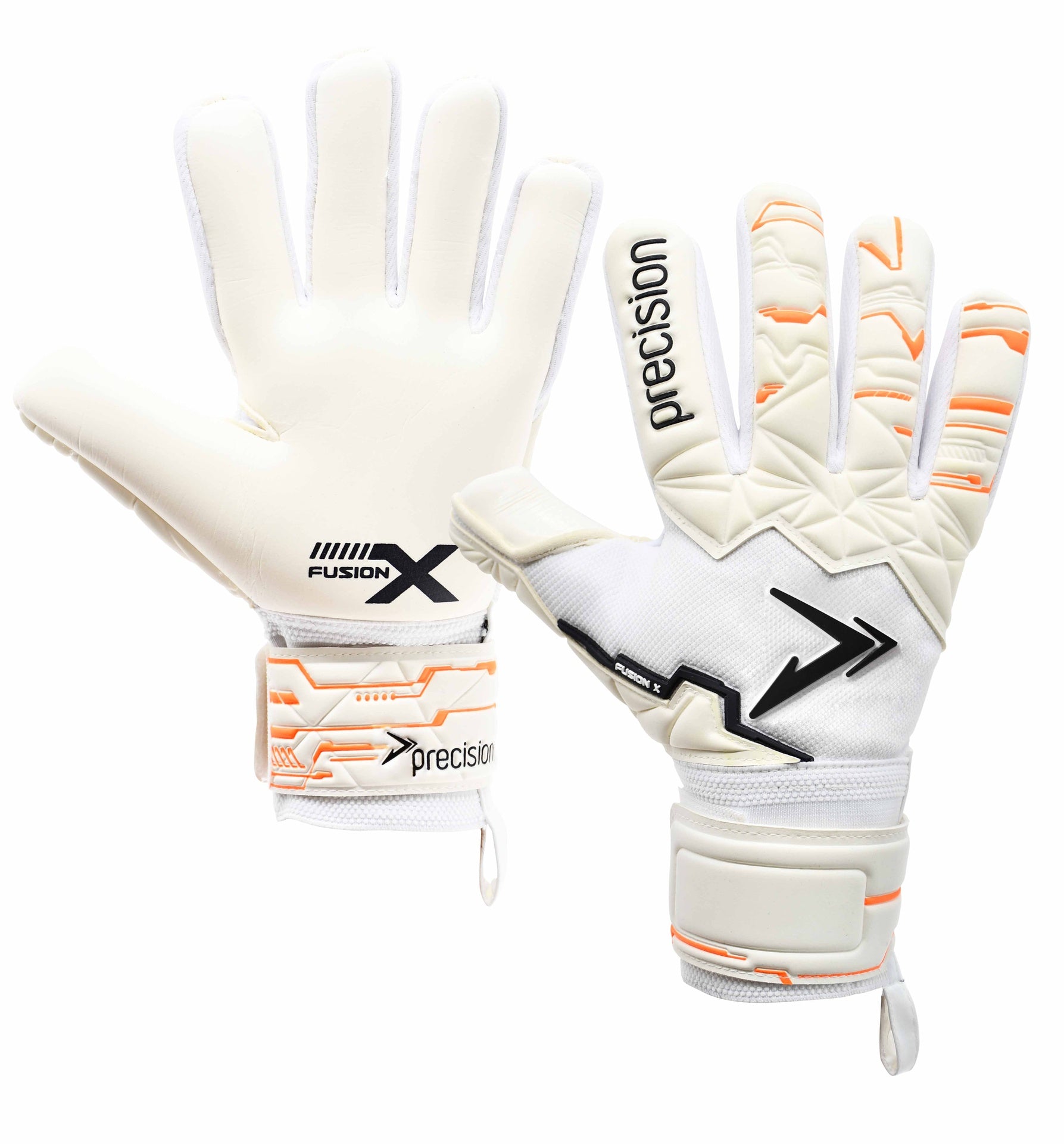 Precision Junior Fusion X Pro Negative Contact Duo Goalkeeper Gloves - Lancashire Teamwear
