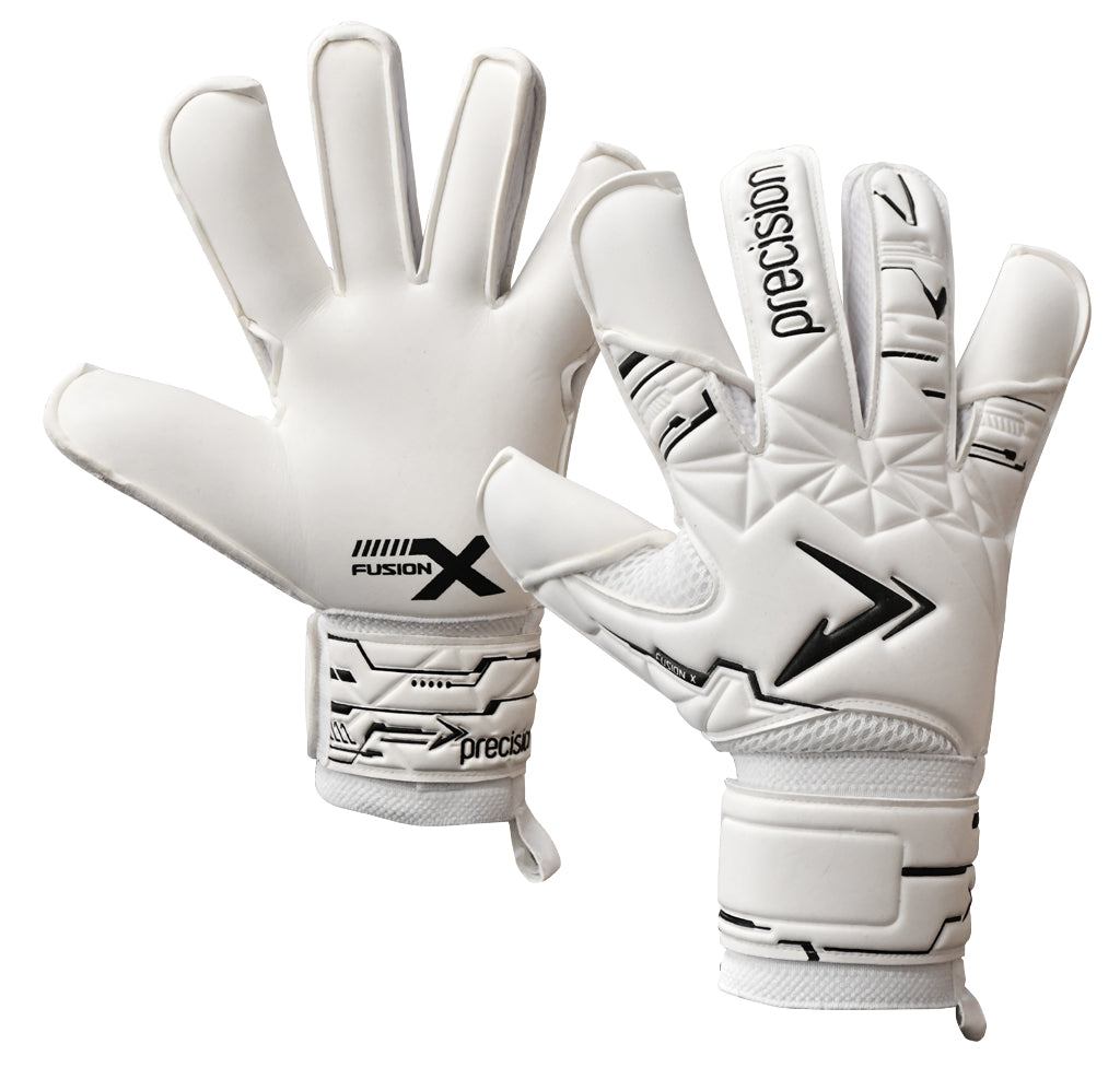 Precision Junior Fusion X Pro Classic Hybrid Giga Goalkeeper Gloves - Lancashire Teamwear