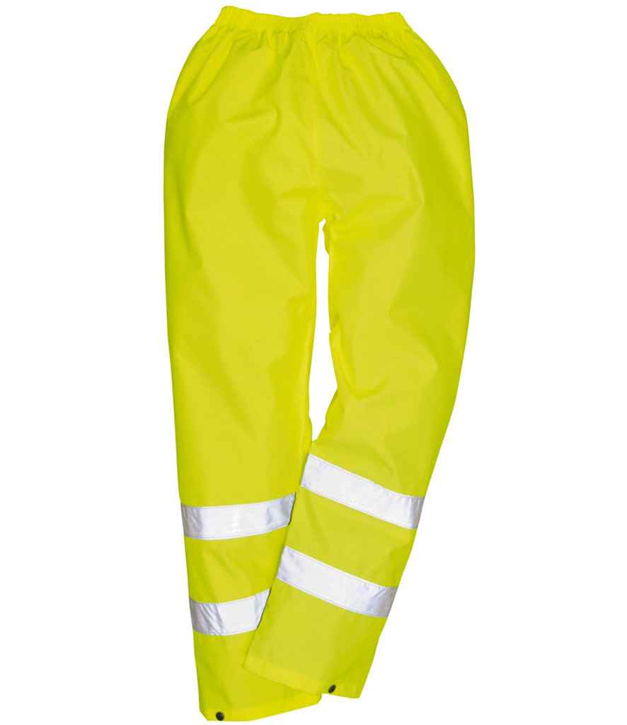 Portwest Hi-Vis Rain Trousers Yellow