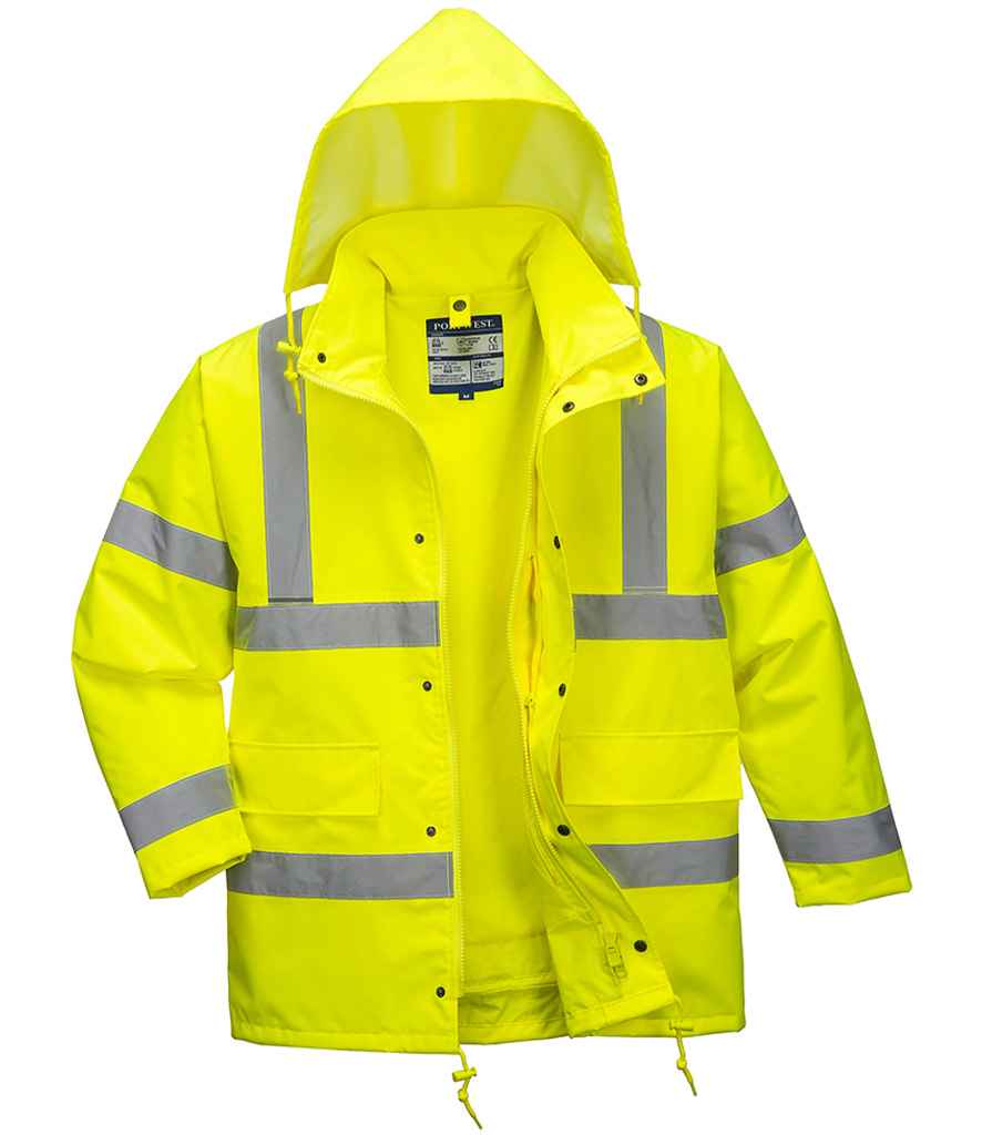 Portwest Hi-Vis 4-in-1 Traffic Jacket Yellow