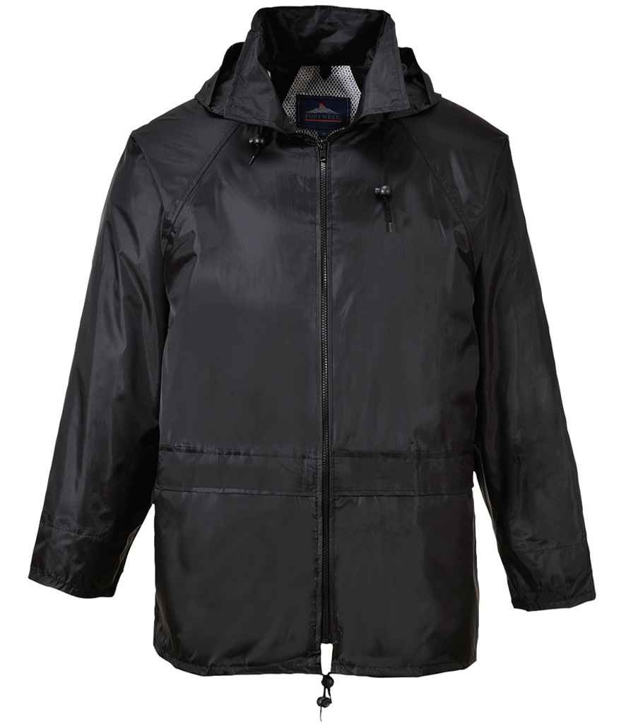 Portwest Classic Rain Jacket Black