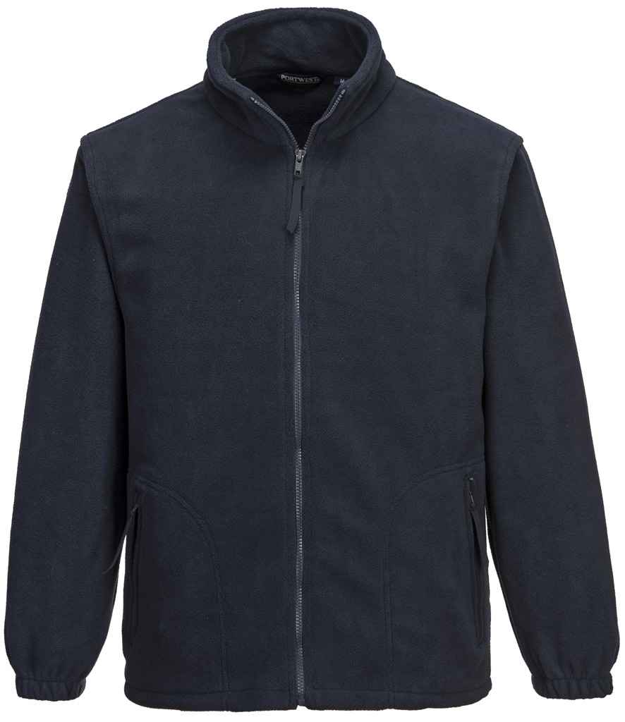 Portwest Argyll Heavy Fleece Jacket Navy