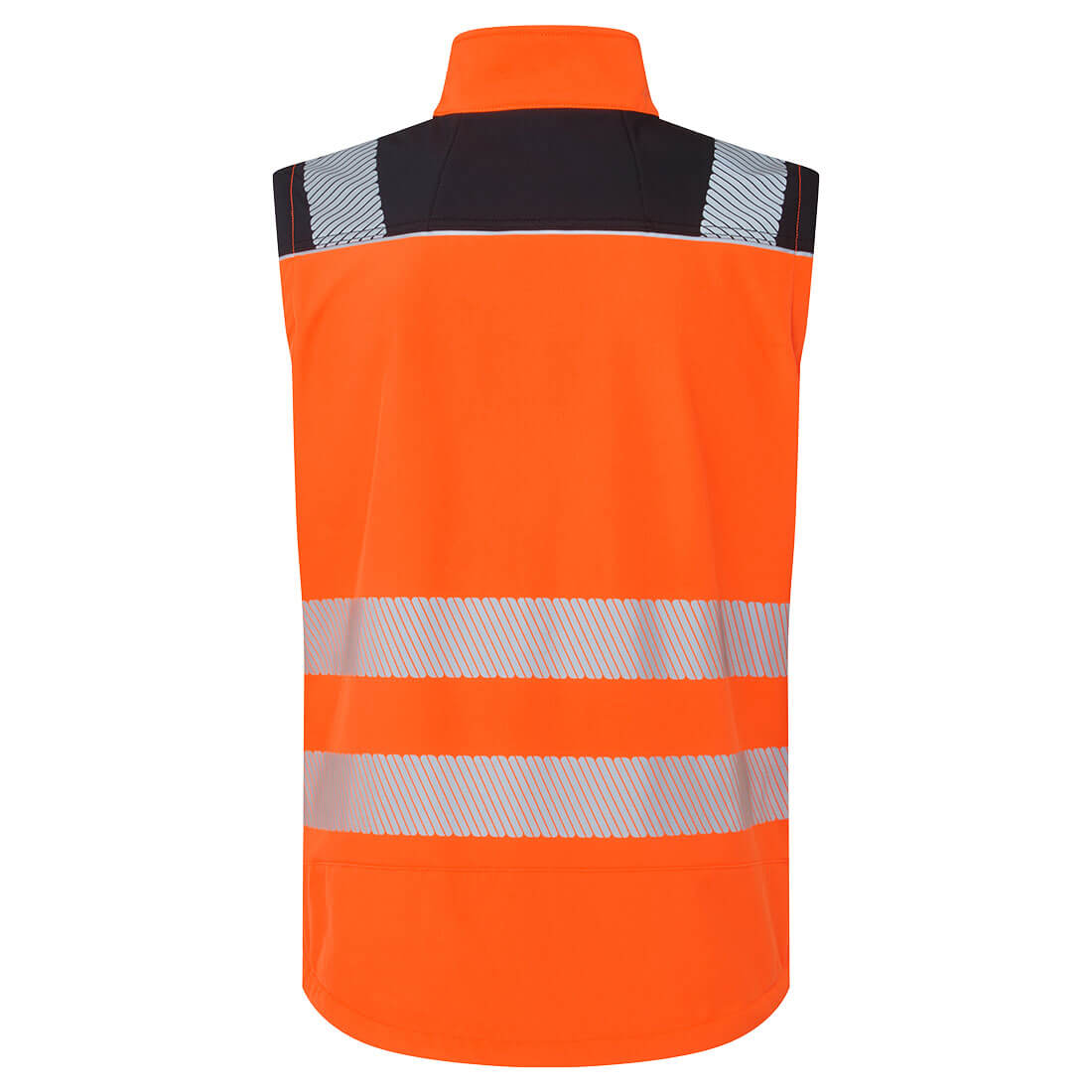 SH Caunce Portwest Hi-Vis Softshell Gilet (3L) - Orange/Black - Lancashire Teamwear