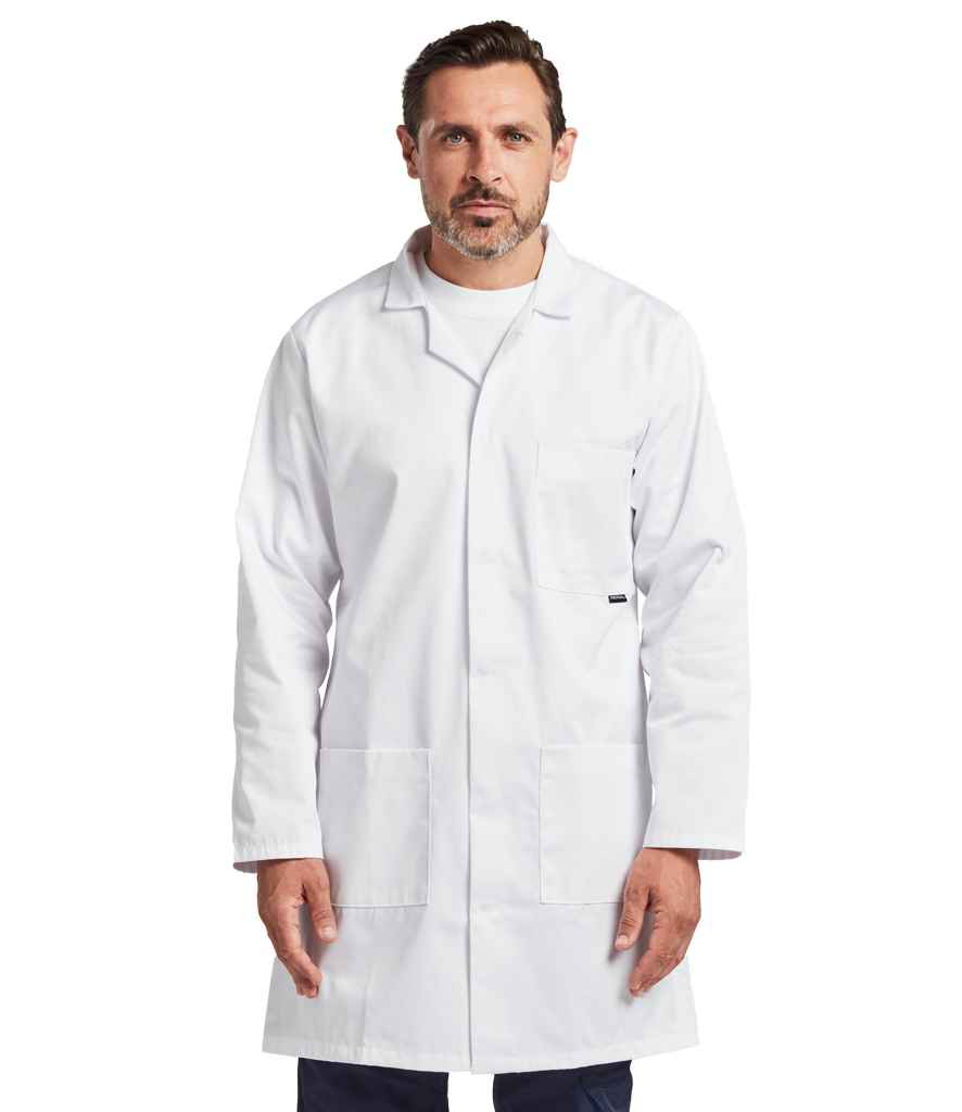 Portwest Lab Coat | White Jacket - Lancashire Teamwear
