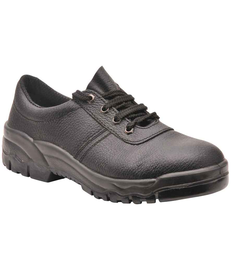Portwest Steelite™ S1P Protector Shoes | Black Footwear - Lancashire Teamwear