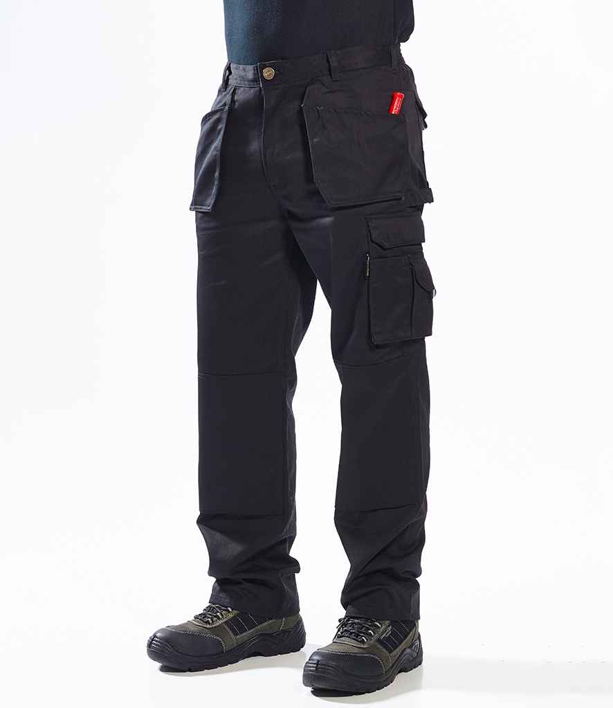Portwest Slate Holster Trousers | Black - Lancashire Teamwear