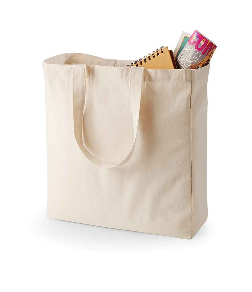 Quadra Canvas Classic Shopper Natural