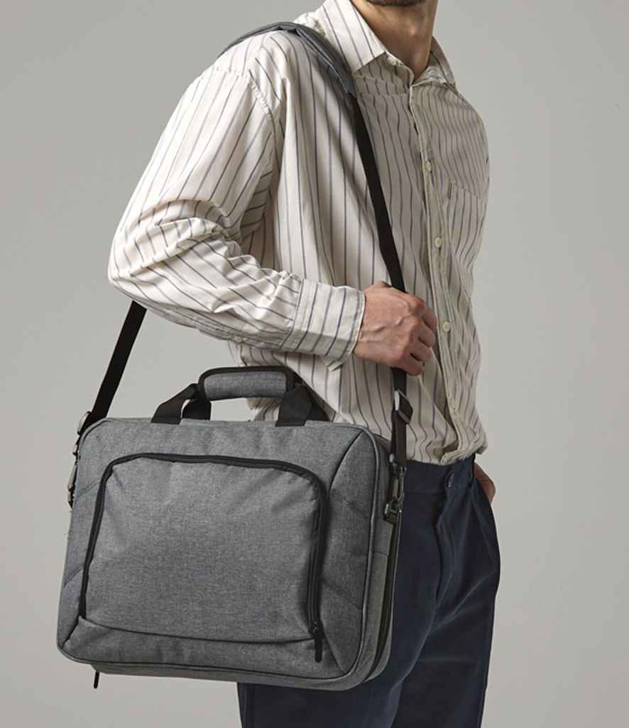 Quadra Executive Digital Office | Grey Marl Bag - Lancashire Teamwear