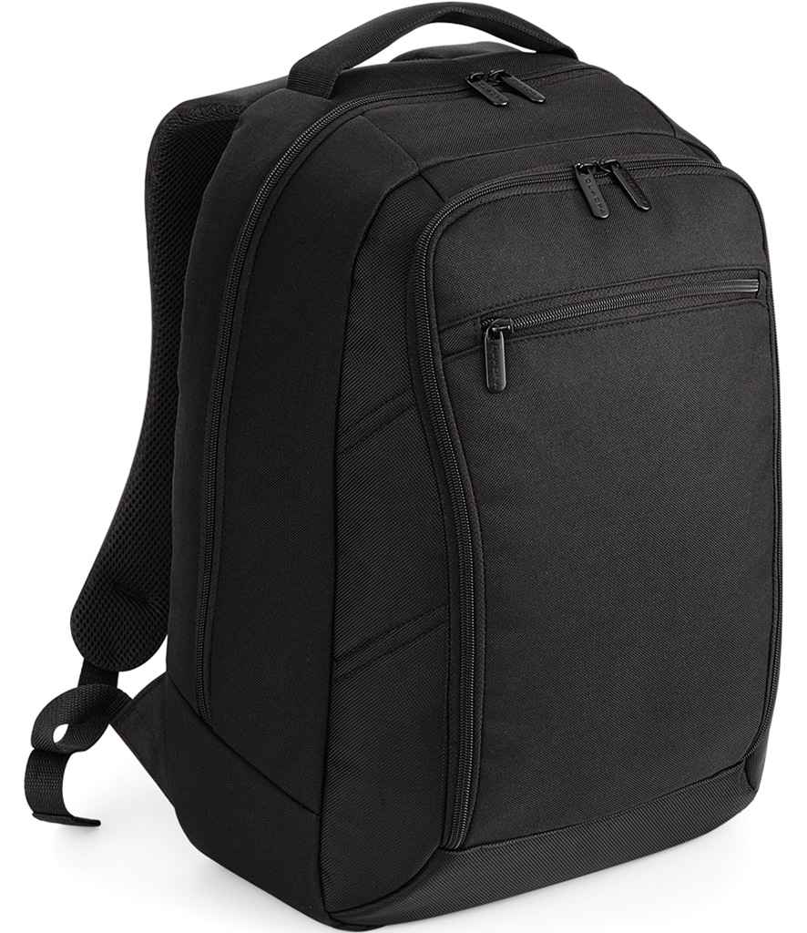 Quadra Executive Digital Backpack | Black Bag - Lancashire Teamwear