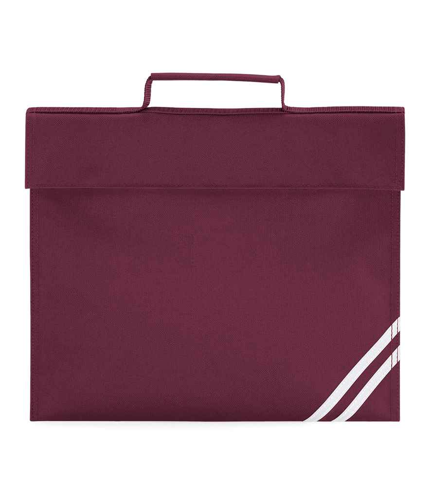 Quadra Classic Book Bag Burgundy
