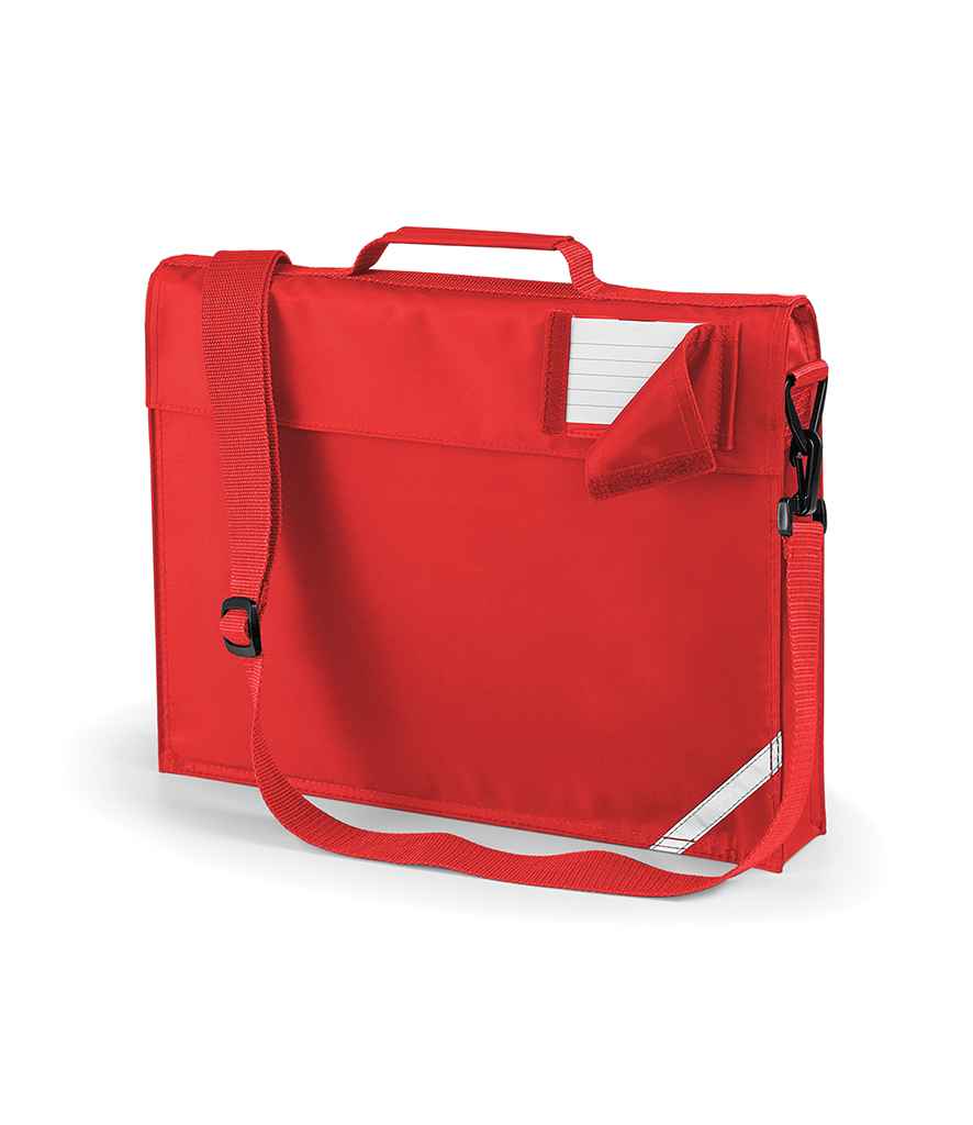 Quadra Junior Book Bag with Strap | Bright Red - Lancashire Teamwear