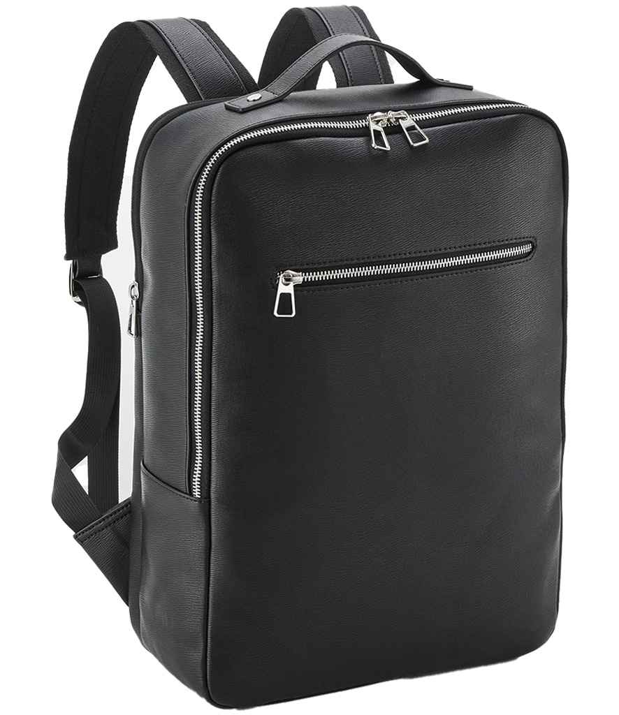 Quadra Tailored Luxe Backpack | Black Bag - Lancashire Teamwear