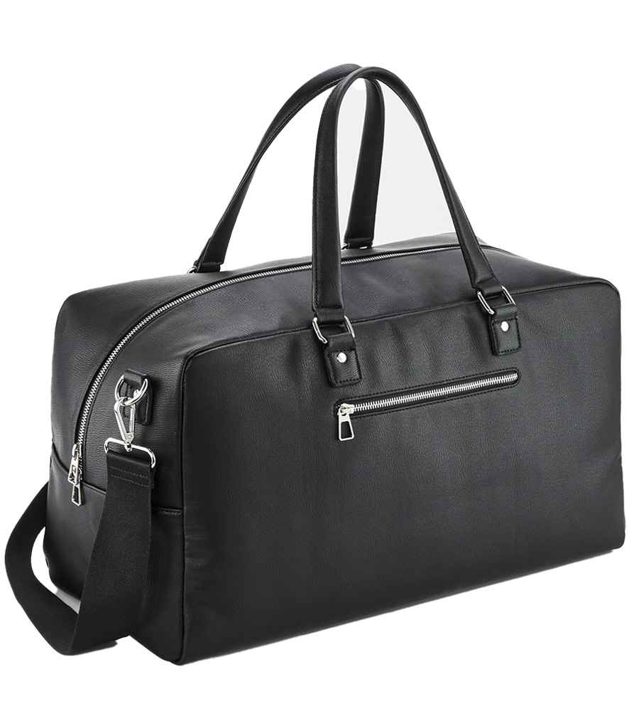 Quadra Tailored Luxe Weekender | Black Bag - Lancashire Teamwear