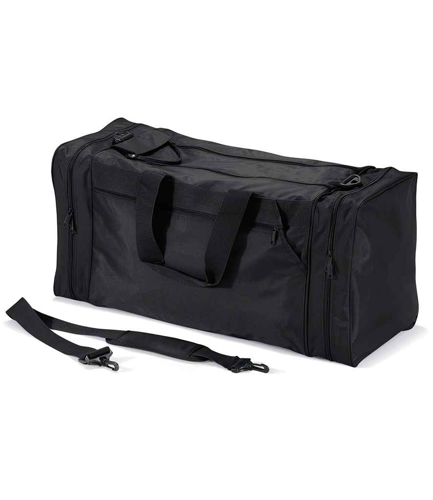 Quadra Jumbo Sports Holdall | Black Bag - Lancashire Teamwear